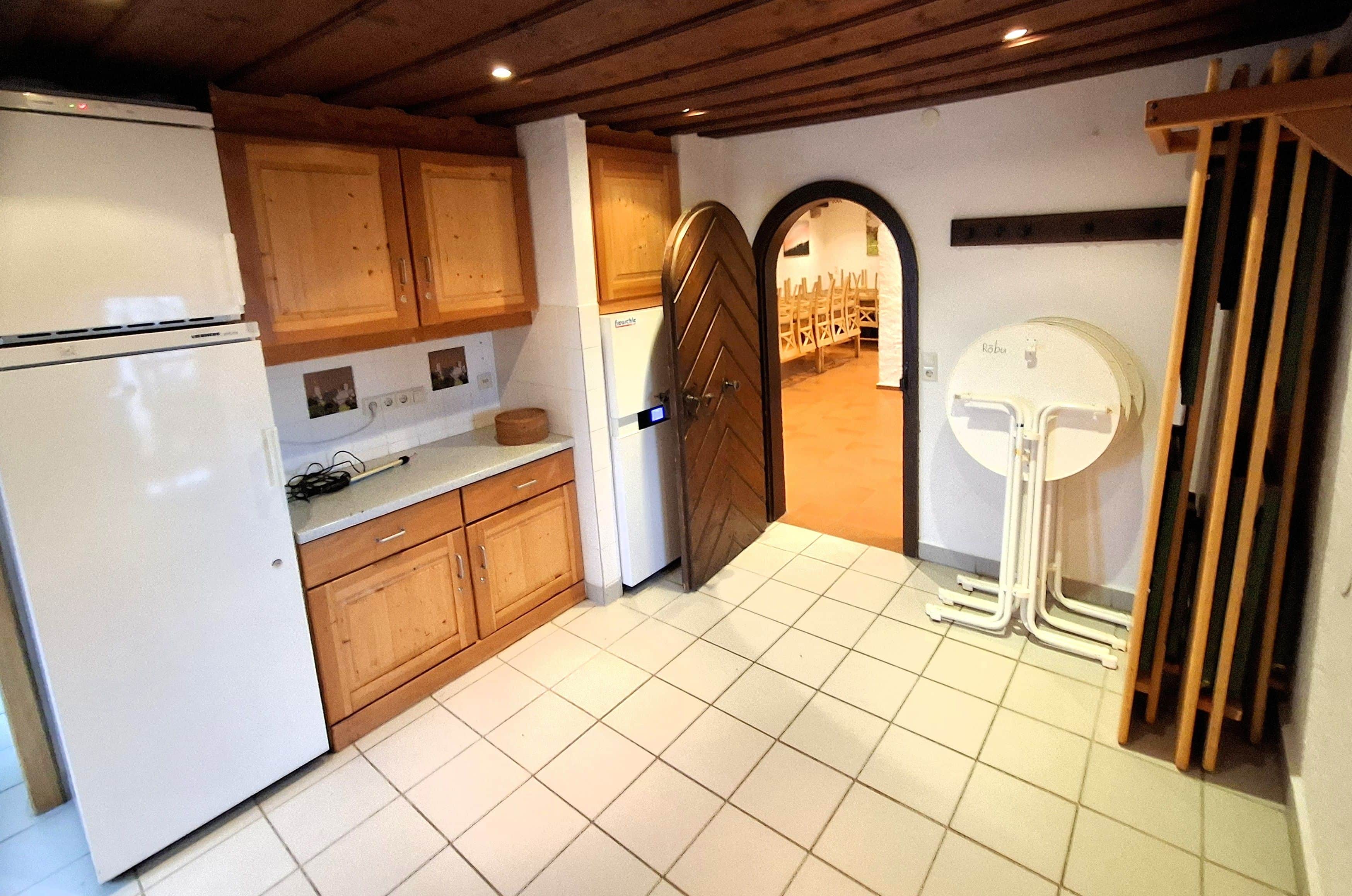 Der Nebenraum der Burgstube